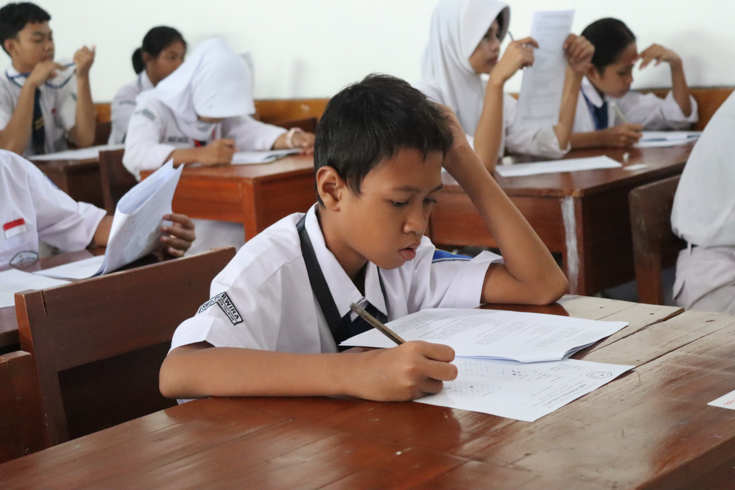 Suasana belajar di kelas